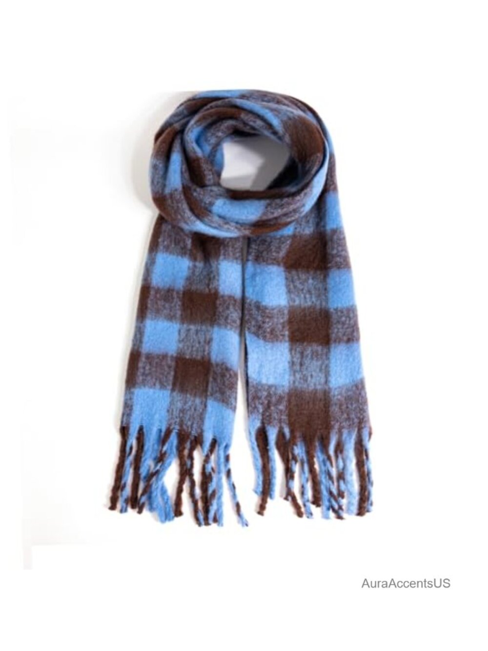 Oversized Chunky Knit Blanket Scarf Wrap Winter Fashion Scarf